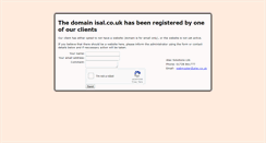 Desktop Screenshot of isal.co.uk